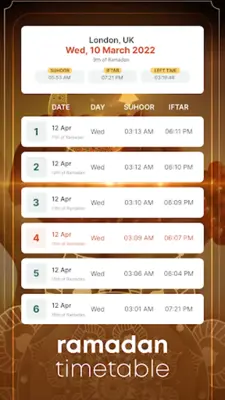 Islamic Call Screen, Ramadan android App screenshot 7